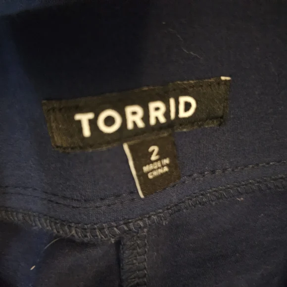Torrid Classic Navy Pencil Skirt - Picture 5 of 5